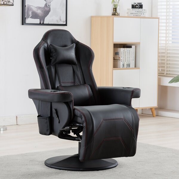 Inbox Zero Gaming Chair Reclining Chair With Adjustable Headrest And